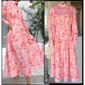 PETAL & PUP FOREVER Maxi Dress Pink Size 2